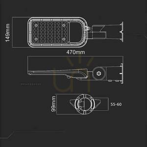 V-TAC SAMSUNG CHIP adjustable LED street luminaire 50W 120Lm/W VT-59ST 6500K 5000lm 5 Years Warranty 7 V-TAC SAMSUNG CHIP adjustable LED street luminaire 50W 120Lm/W VT-59ST 6500K 5000lm 5 Years Warranty small 7