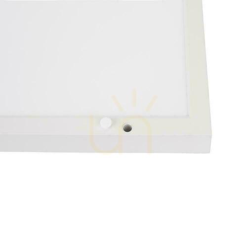 Check LED panel V-TAC 36W 600x600 LED Backlight 33mm 120Lm/W 3in1 Surface/Flush Mount VT-61037 4000K 4320lm