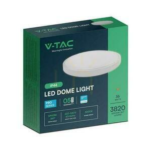 Plafond V-TAC 36W LED SAMSUNG CHIP Round 35cm Surface Mounted IP44 White VT-8630 4000K 3820lm 5 Years Warranty small 2