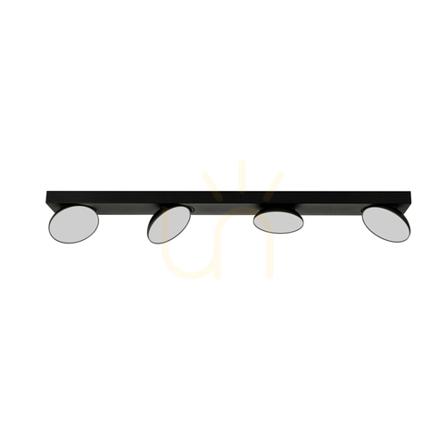 Check Spotlight Italux Castelio LED 4-Light Black 20W 4000K SPL-31976-4B-BK