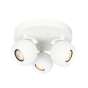 Italux Lafin 3-Light White GU10 LED Spotlight SPL-45379-3R-WH 1 Italux Lafin 3-Light White GU10 LED Spotlight SPL-45379-3R-WH small 1