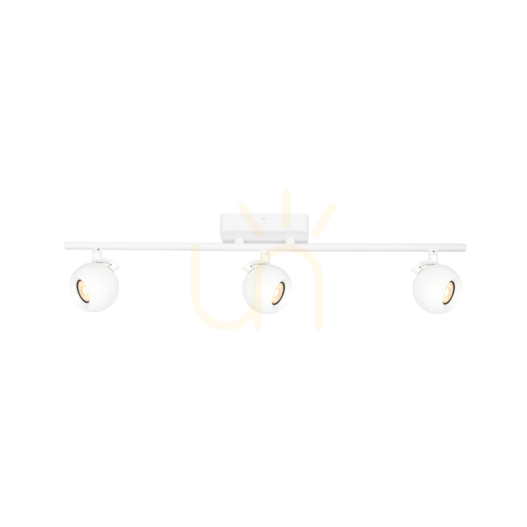 View Italux Lafin White 3-Light GU10 LED Spotlight SPL-45379-3-WH Italux Lafin White 3-Light GU10 LED Spotlight SPL-45379-3-WH