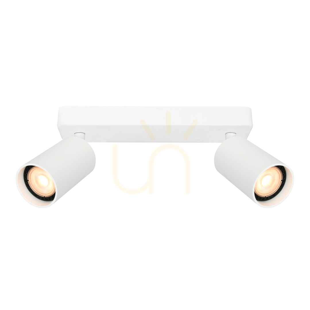 View Italux Nesto White 2-Light GU10 LED Spotlight SPL-23436-2-WH Italux Nesto White 2-Light GU10 LED Spotlight SPL-23436-2-WH