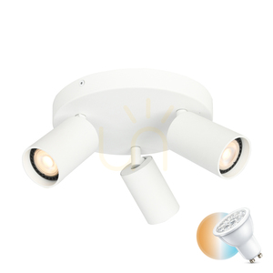 Spotlight Italux Nesto White 3-Light GU10 LED Ø22 cm SPL-23436-3R-WH 0 Spotlight Italux Nesto White 3-Light GU10 LED Ø22 cm SPL-23436-3R-WH small 0