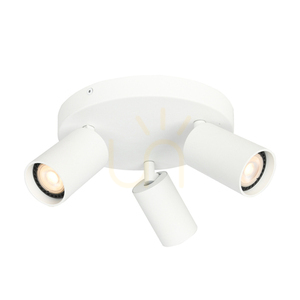 Spotlight Italux Nesto White 3-Light GU10 LED Ø22 cm SPL-23436-3R-WH 1 Spotlight Italux Nesto White 3-Light GU10 LED Ø22 cm SPL-23436-3R-WH small 1