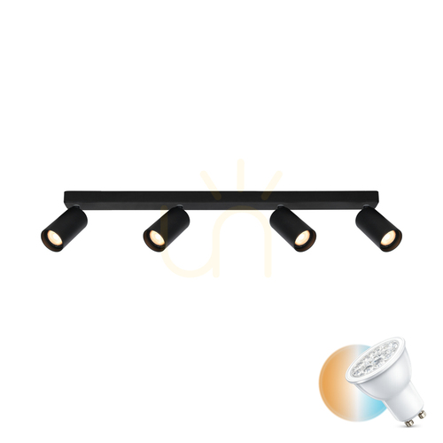 Check Spotlight Italux Nesto 4xGU10 Black Aluminium SPL-23436-4-BK