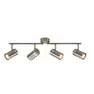 Italux Silver Modern GU10 4-Spot Spotlight SPL-2024-4 small 1
