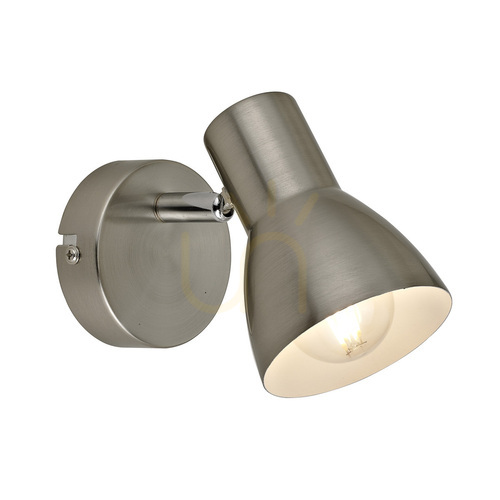Check Italux Riado Silver Spotlight E14 Metal Alloy 8 cm SPL-3422-1-SN