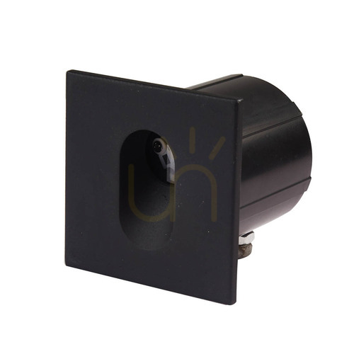 Check Outdoor Recessed Light Italux Black Glass LED 3W 3000K IP65 ONFL-0224-3K
