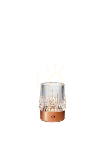 Check Table lamp Zuma Line CRYSTAL NHTD-N08-RG LED