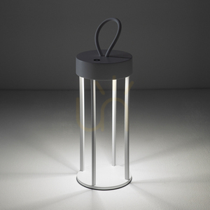 Nowodvorski NALA LED 11537 portable rechargeable lamp, white, 30 cm small 1