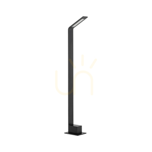 Black LED garden bollard Nowodvorski SLIM LED 11540 7 W 450 lm 3000 K IP54 80 cm small 0
