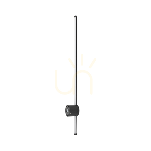 Check Nowodvorski ORLA LED M 11550 outdoor wall light, 97 cm, black, 20 W 3000 K IP54