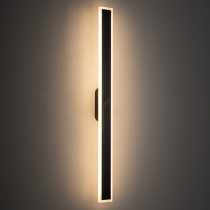 Nowodvorski ISLA LED 11553 Outdoor Wall Light 22 W 1200 lm 3000 K CRI>90 IP54 black 100 cm small 1