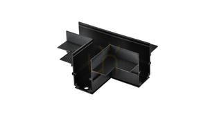 T Connector for Surface-mounted Magnetic Rail LUNA-MAG Black - LUNA-LSNC-T - LUNARES small 0