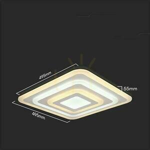 V-TAC 77W LED Dimmable Ceiling Luminaire White Pilot SMART VT-7719 3000K-4000K-6000K 6700lm small 1