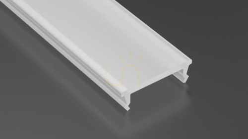 Check LED profile diffuser LUMINES nano Fractal PC opal 2 m.