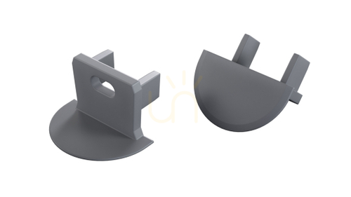 Check LUMINES axin grey profile plug with o.