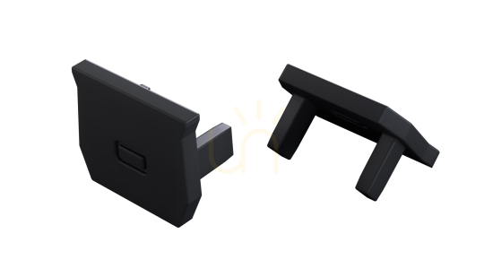 LUMINES axel profile cap black 2in1