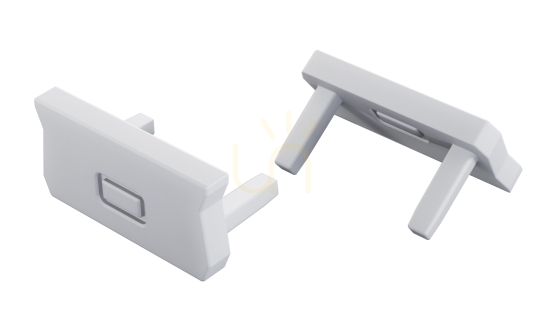 LUMINES atom profile cap white 2in1