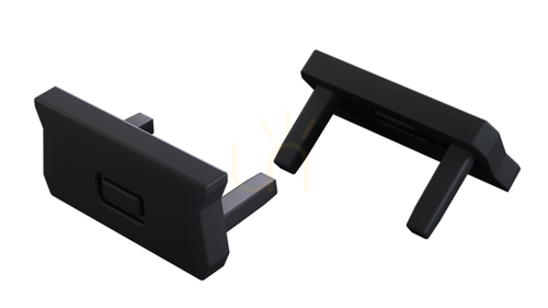 Check LUMINES atom profile cap black 2in1