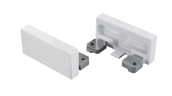 ALU plug LUMINES aria white lacquered