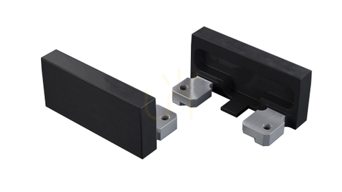 Check ALU cap LUMINES aria black lacquered