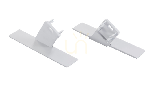 Check LUMINES SONO right end cap with cable opening, white, 12-1331-00
