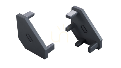 Check LUMINES ajar Rock Anthracite 2-in-1 profile cap