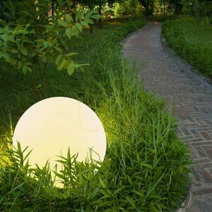 Solar garden ball 20 cm RGBW with remote control small 3