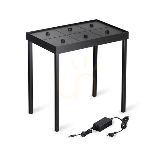Check Charging Station Ideallux CUTE Black 47 cm Polystyrene 348377
