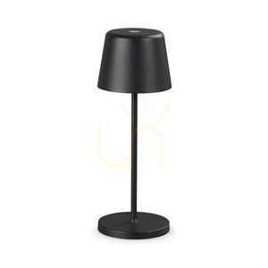 Table Lamp Ideallux Cute Black LED Dimmable 20.8 cm 346908 small 0