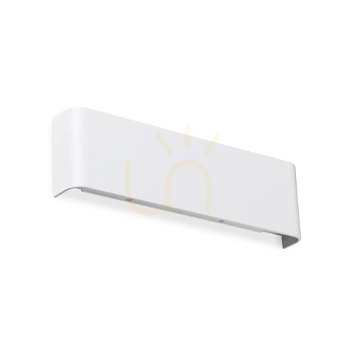 Check Wall Light Ideallux Delta AP D030 White 30 cm LED 10W 4000K 345161