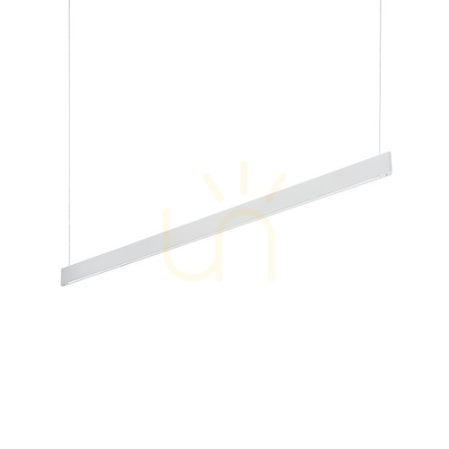 Check Pendant Light Ideallux Steel Desk SP2 White 120 cm LED 36W 3000K 336206