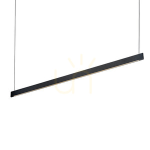 Pendant Light Ideallux Steel WIDE SP2 Black LED 120 cm 336190 small 0