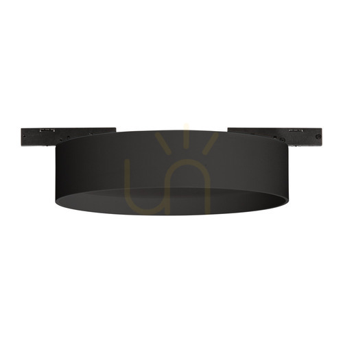 Check Track Light Ideallux Deva Disc Black 15W 3000K 332901