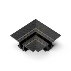 Recessed Electrical Connector Kit Ideallux DEVA Black Aluminum 55mm 339429 small 1
