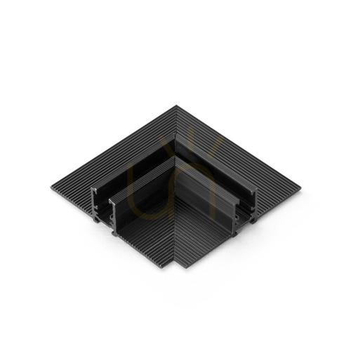 Check Recessed Lighting Connector Ideallux DEVA Black Aluminum 5.5 cm 339412