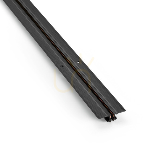 Check Recessed Lighting Profile Ideallux DEVA 332512 Black Aluminum 2000 mm