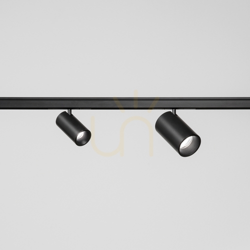 Check Track Light Ideallux Deva 332789 Black 4.5W 3000K LED