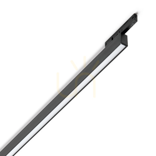 Check Track Light Ideallux DEVA Wide Outer Black 21W 3000K 332802