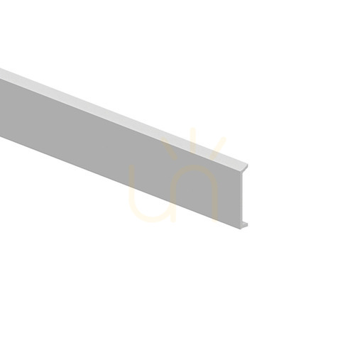 Check Blind Cover Ideallux EGO Low White 100 cm Aluminum 344768