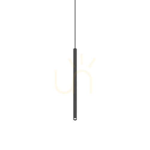 Check Track Light Pendant Ideallux EGO 332451 Black 5.5W 3000K LED