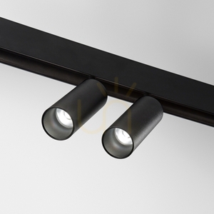 Track Light Ideallux EGO Double Black 16W 2700K Dimmable 340241 small 3