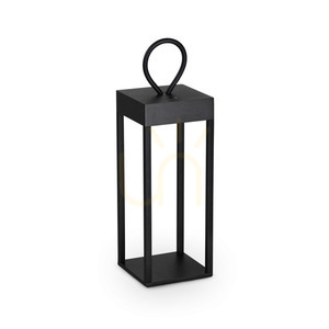 Table Lamp Ideallux Enya Black LED 30 cm Aluminum 323237 small 0