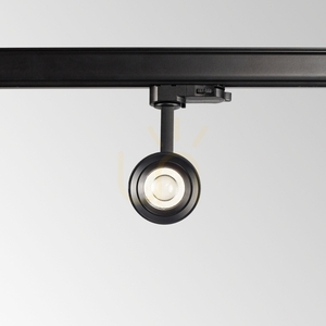 Track Light Ideallux EOS 340814 Black 25W 2700K 3-Phase small 3