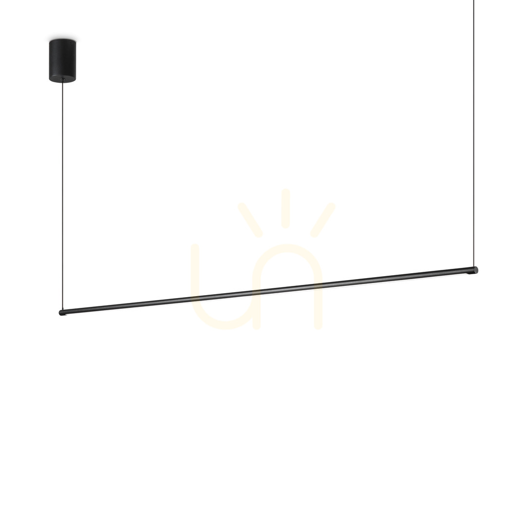 Pendant Light Ideallux Essence Black LED 115 cm 4000K 341040