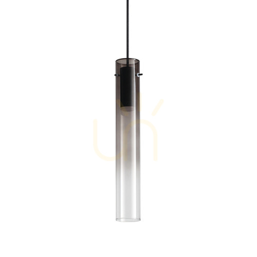 Check Pendant Light Ideallux Flam 345512 Sfumato Glass Chrome LED 10W 6 cm