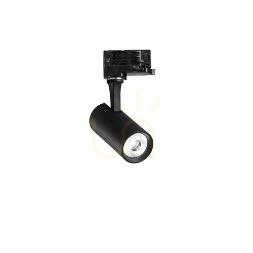 Check Track Light Ideallux FOX Black 8W 4000K Dimmable 340852
