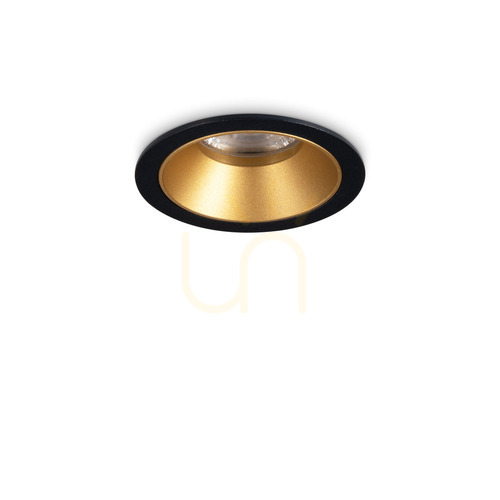 Check Recessed Luminaire Ideallux GAME 349077 Round Gold 5.5W LED 3000K 5.8 cm